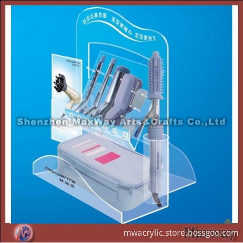 Exquisite Freestanding Acrylic Cosmetic Display Rack